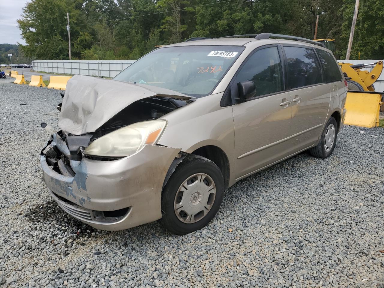 TOYOTA SIENNA 2005 5tdza23c55s267242