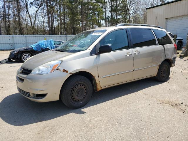 TOYOTA SIENNA CE 2005 5tdza23c55s278760