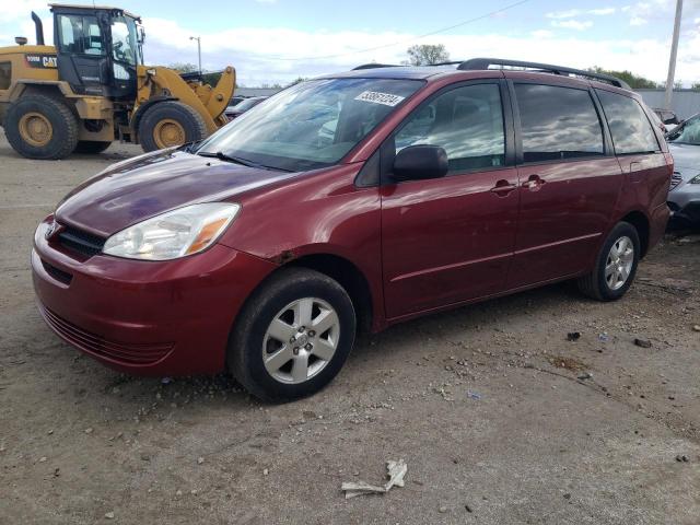 TOYOTA SIENNA CE 2005 5tdza23c55s315175