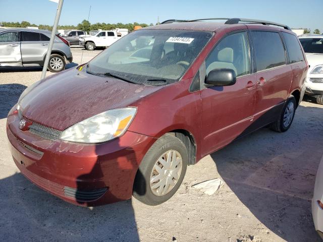 TOYOTA SIENNA CE 2005 5tdza23c55s380933