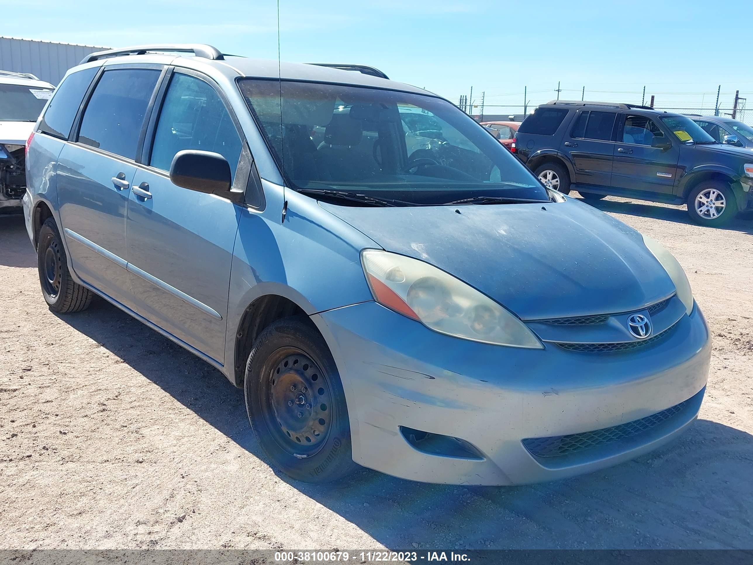 TOYOTA SIENNA 2006 5tdza23c56s481911