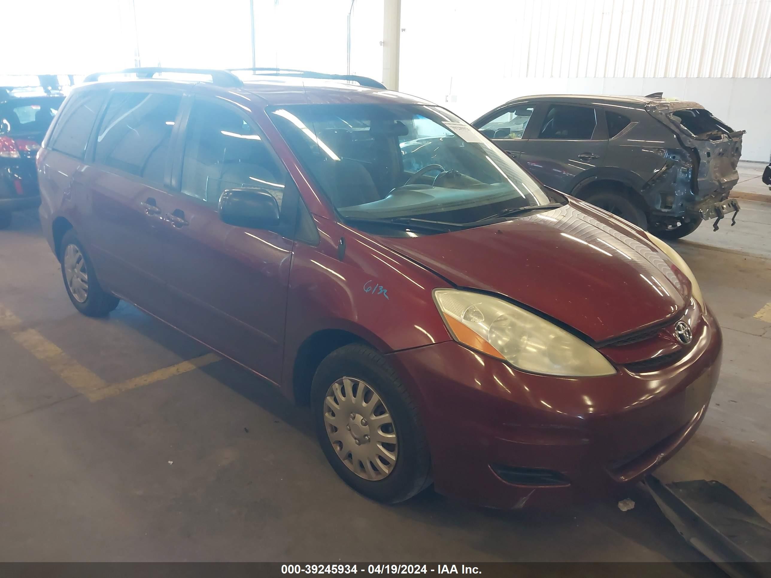 TOYOTA SIENNA 2006 5tdza23c56s492780