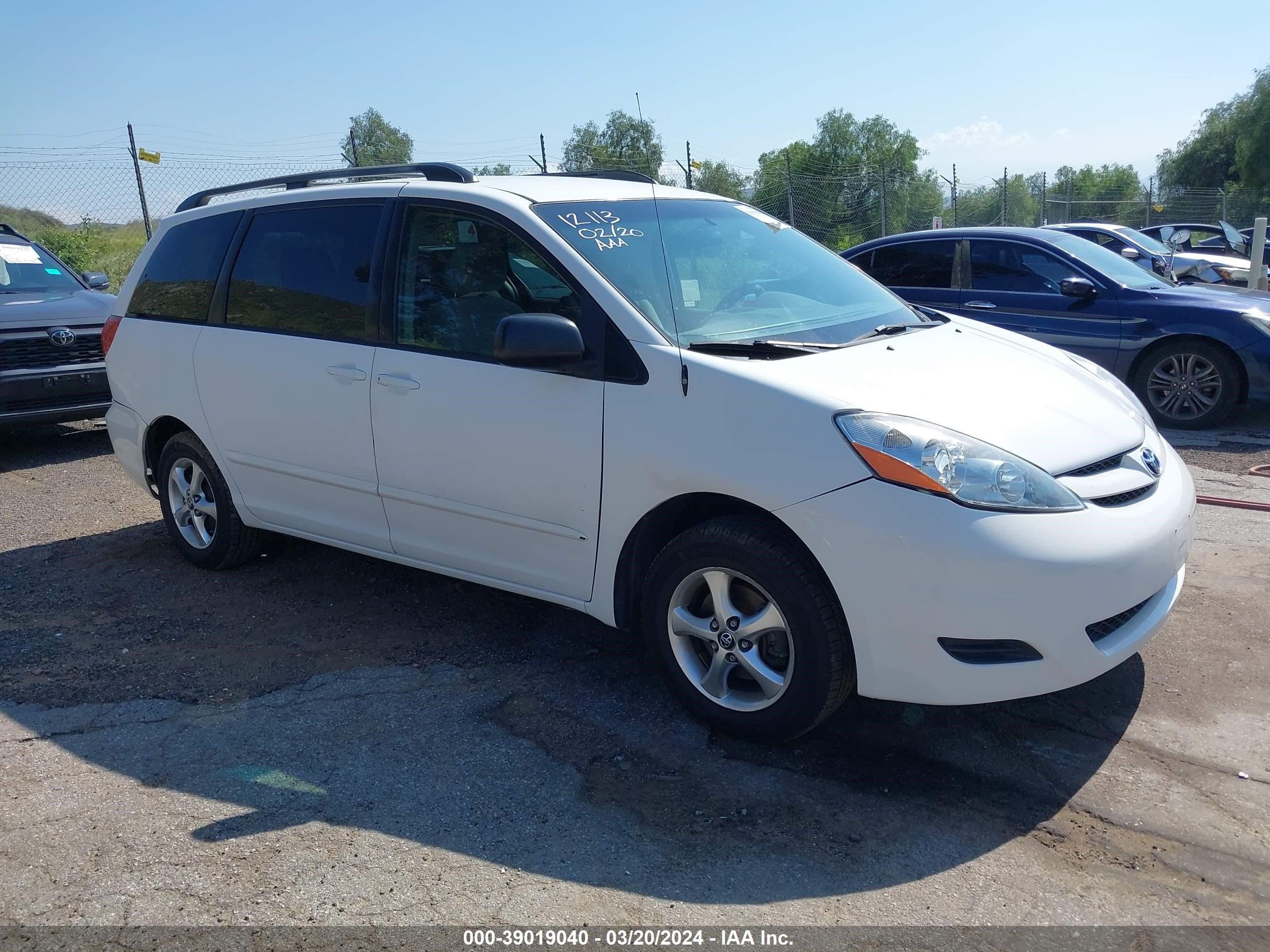 TOYOTA SIENNA 2006 5tdza23c56s512557