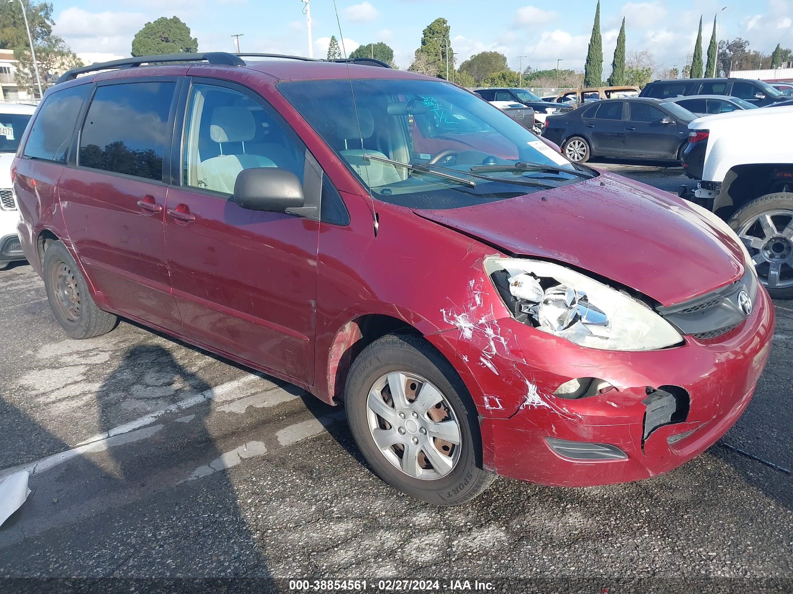 TOYOTA SIENNA 2006 5tdza23c56s559877