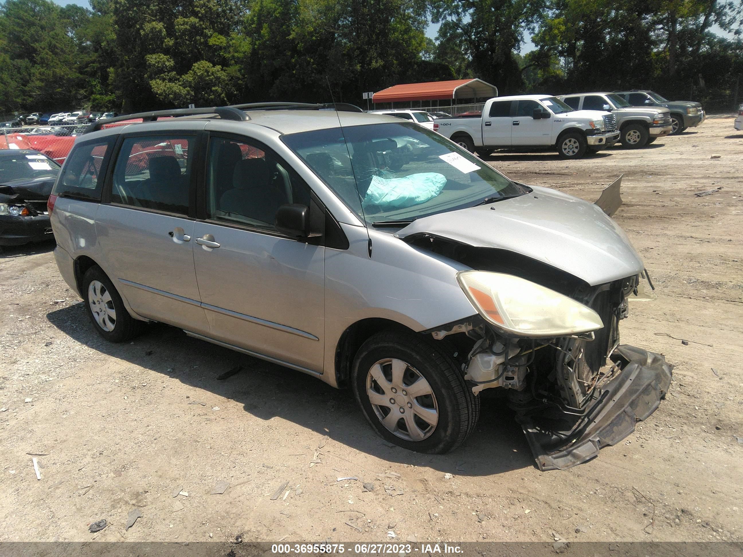 TOYOTA SIENNA 2004 5tdza23c64s028653