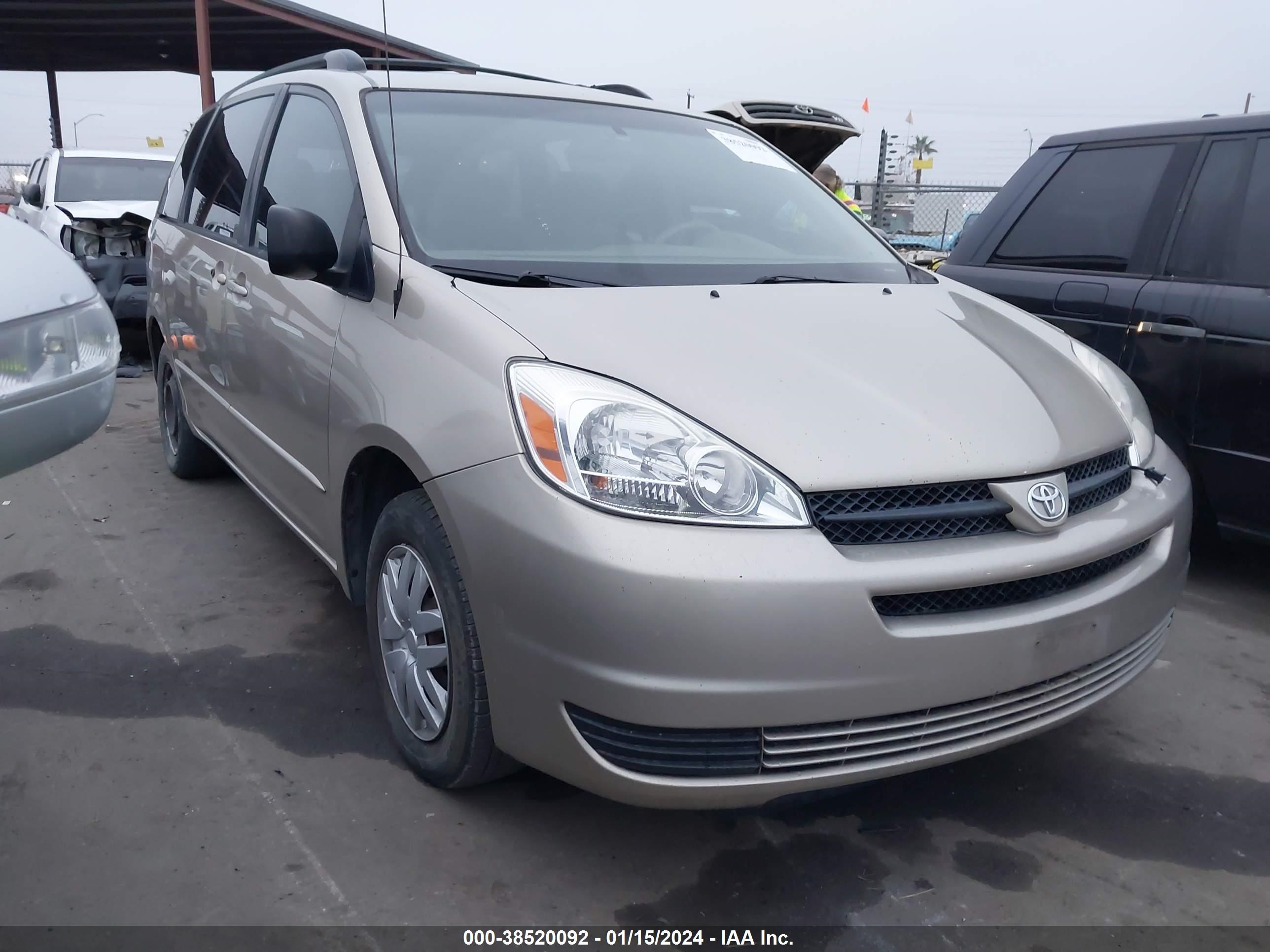 TOYOTA SIENNA 2004 5tdza23c64s070546