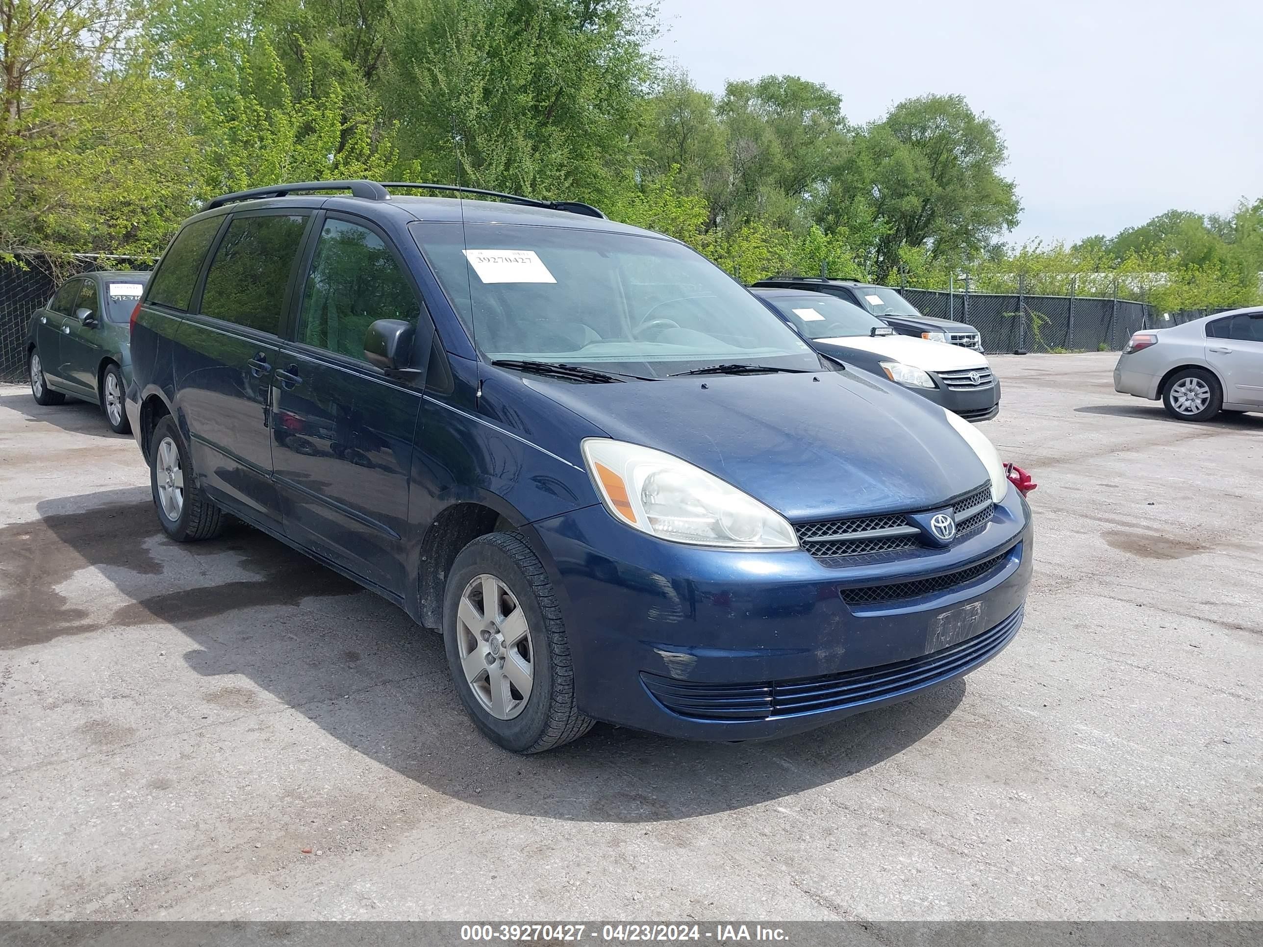 TOYOTA SIENNA 2004 5tdza23c64s094961