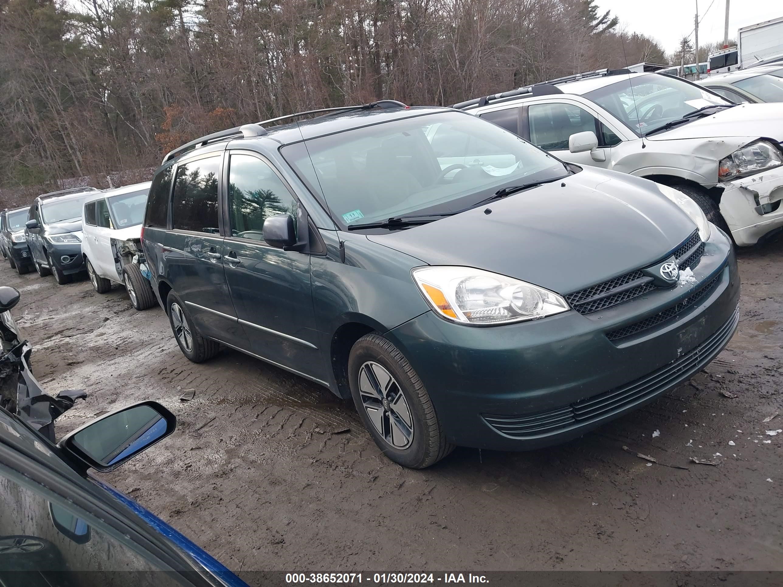 TOYOTA SIENNA 2004 5tdza23c64s195725