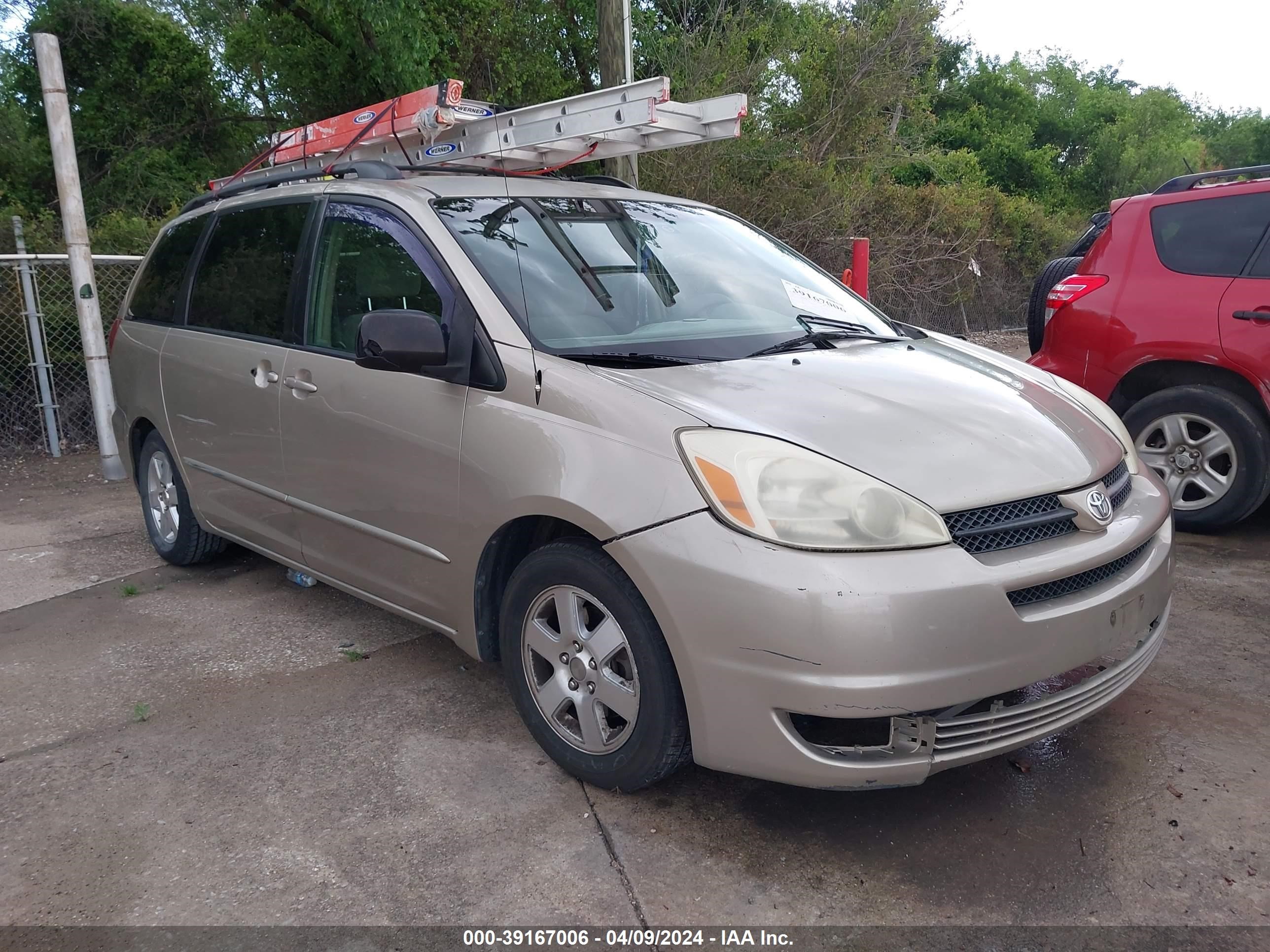 TOYOTA SIENNA 2005 5tdza23c65s276130