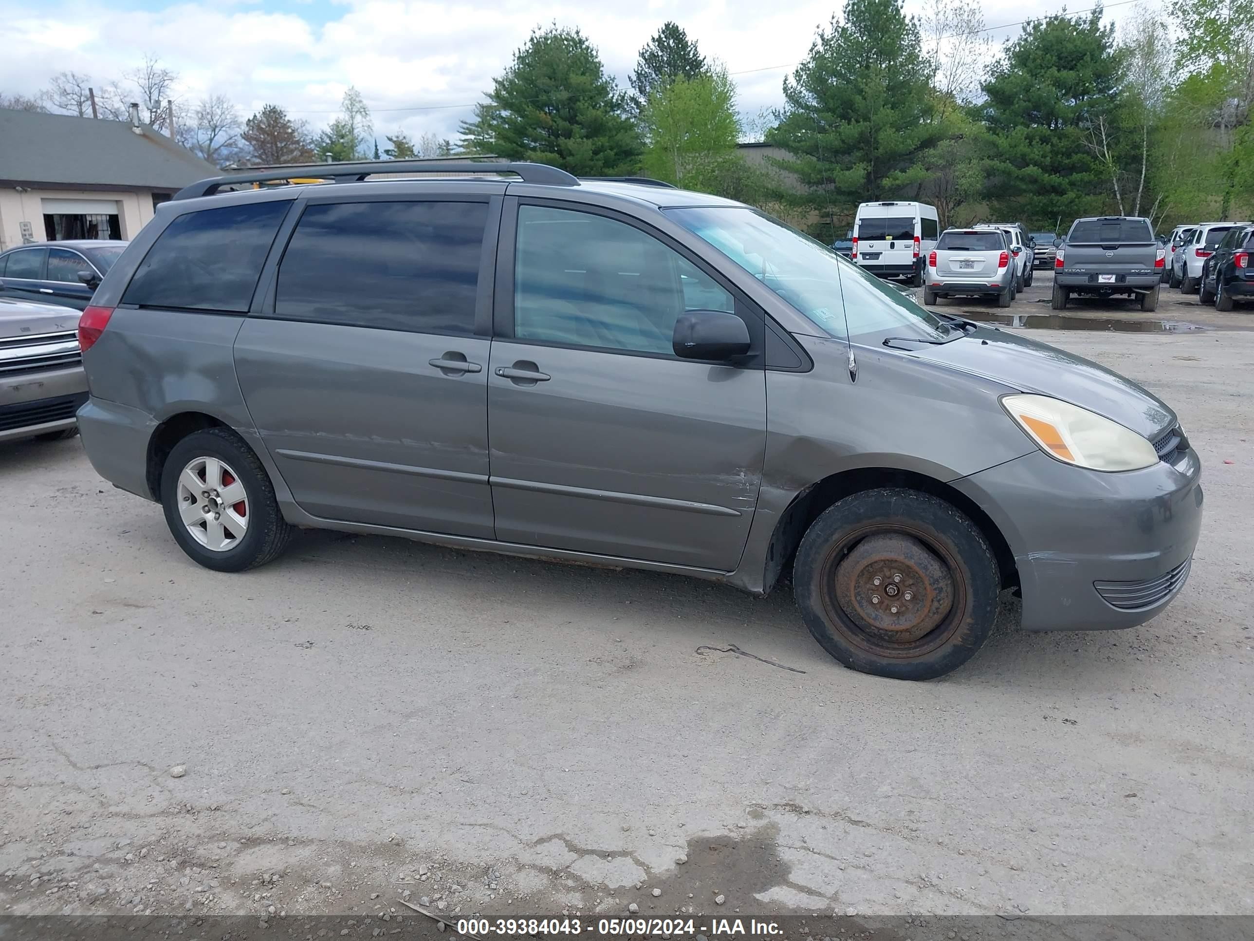 TOYOTA SIENNA 2005 5tdza23c65s304749