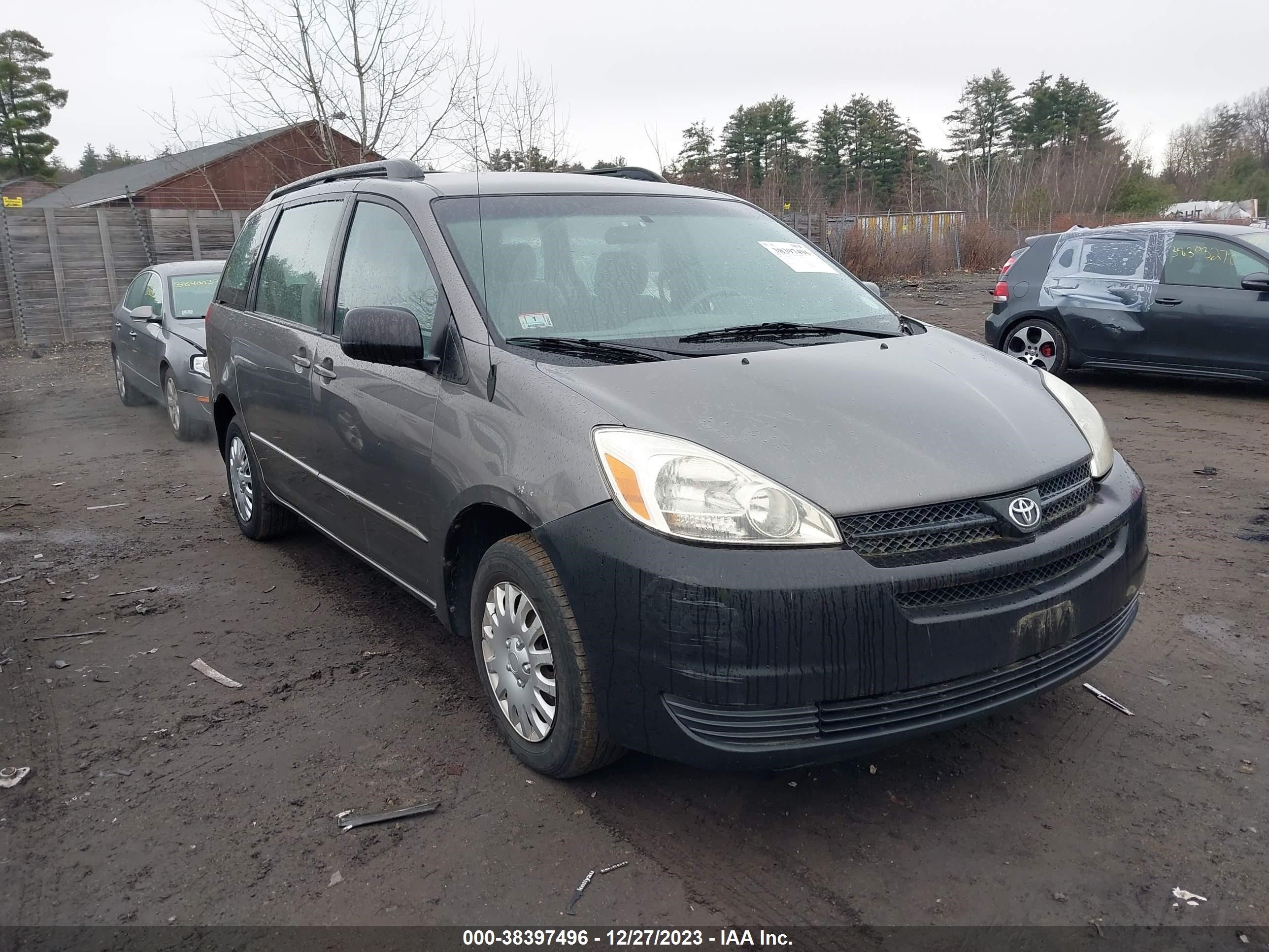 TOYOTA SIENNA 2005 5tdza23c65s374669