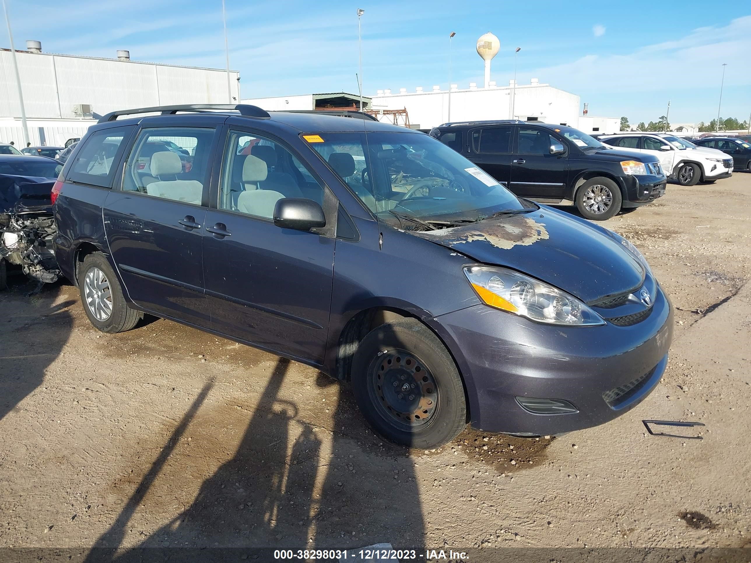 TOYOTA SIENNA 2006 5tdza23c66s490469