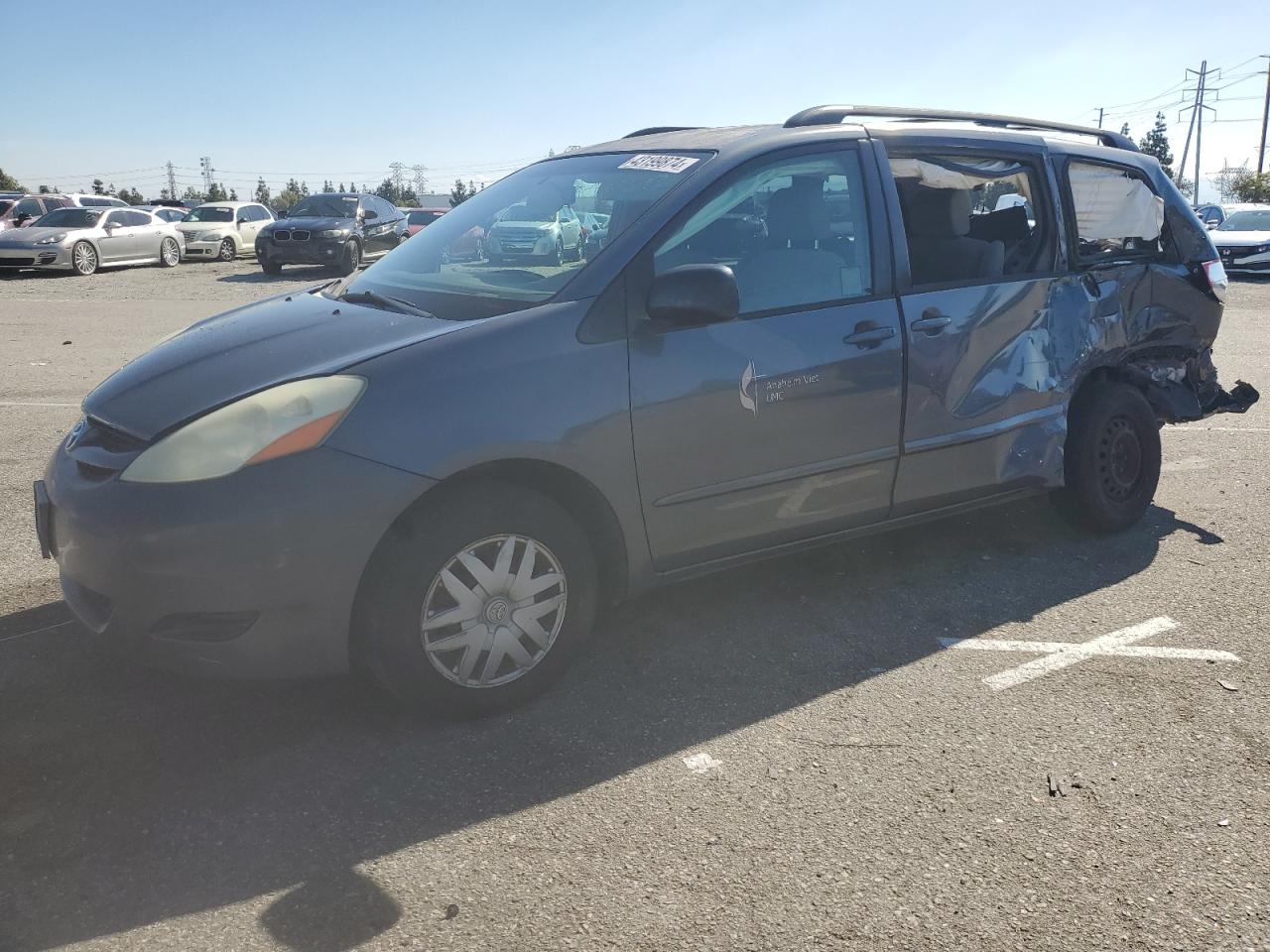 TOYOTA SIENNA 2006 5tdza23c66s524359