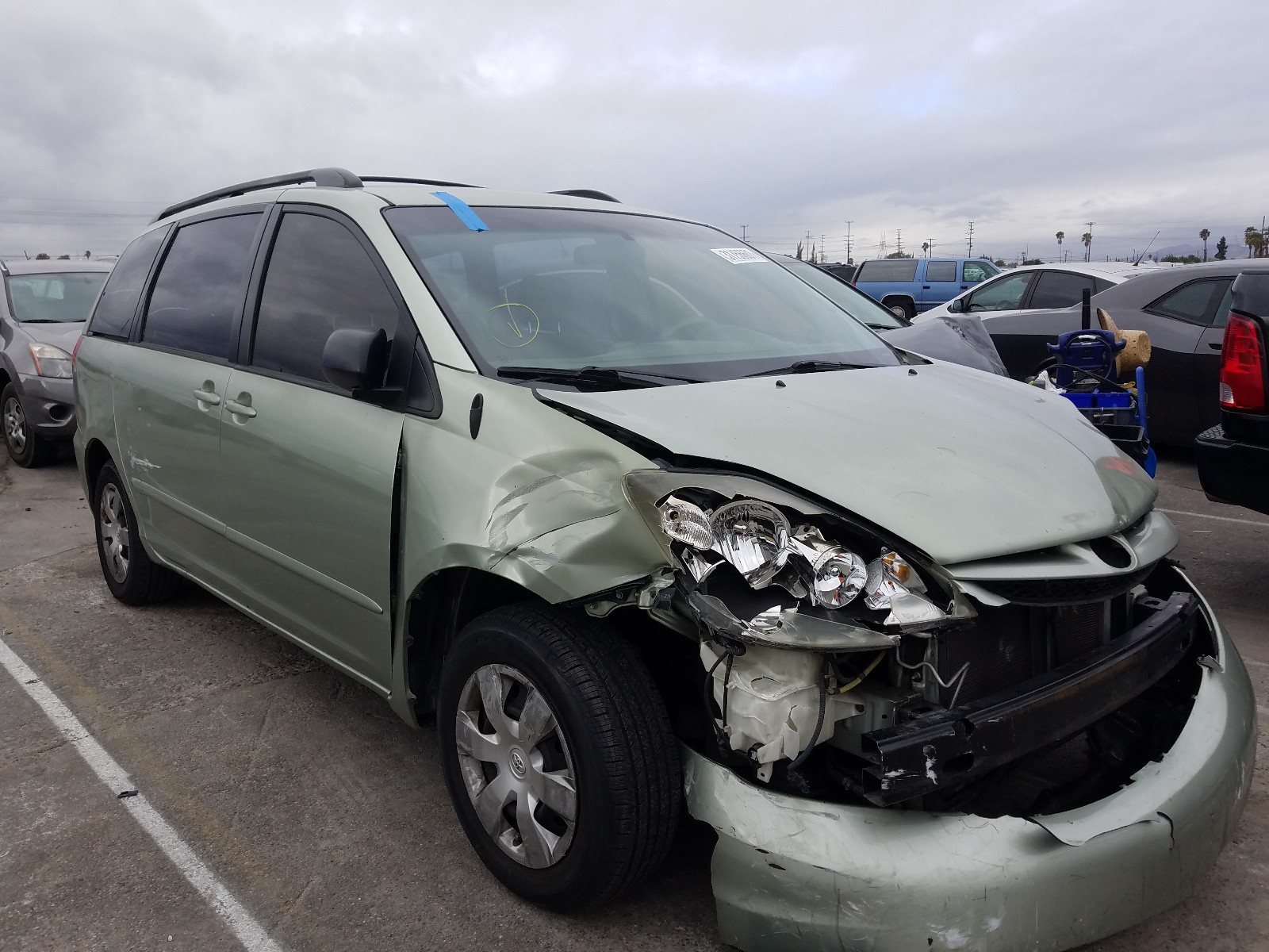 TOYOTA SIENNA CE 2006 5tdza23c66s545356