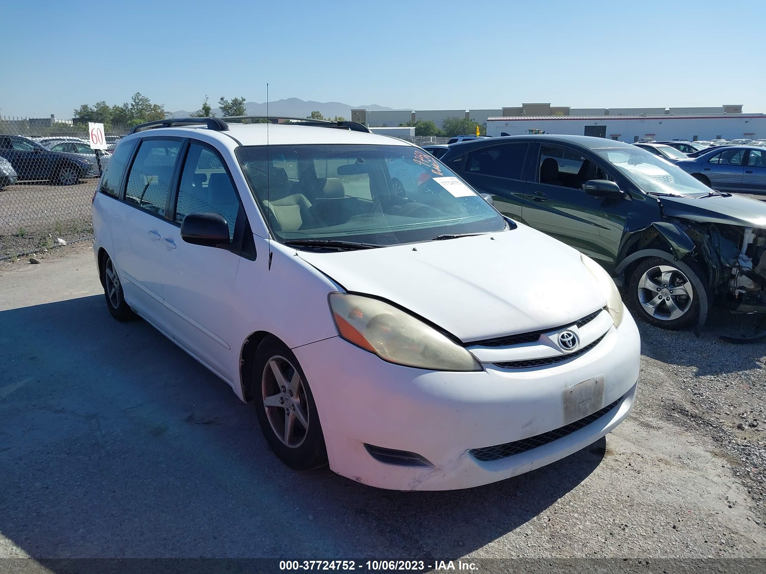 TOYOTA SIENNA 2006 5tdza23c66s547933