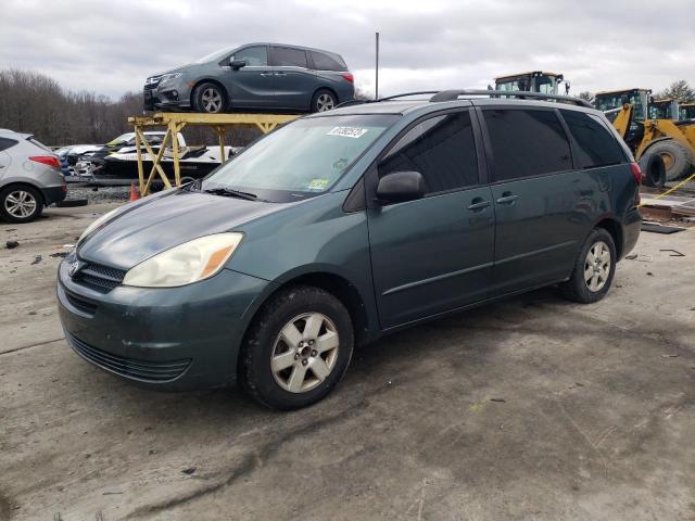 TOYOTA SIENNA CE 2004 5tdza23c74s062536