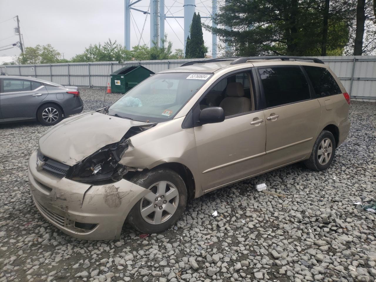 TOYOTA SIENNA 2004 5tdza23c74s118815