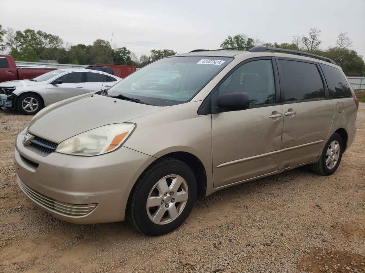 TOYOTA SIENNA 2004 5tdza23c74s190520