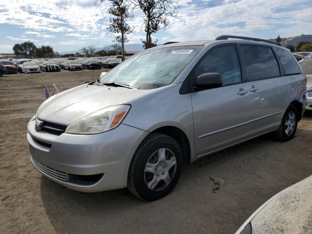 TOYOTA SIENNA CE 2004 5tdza23c74s204299