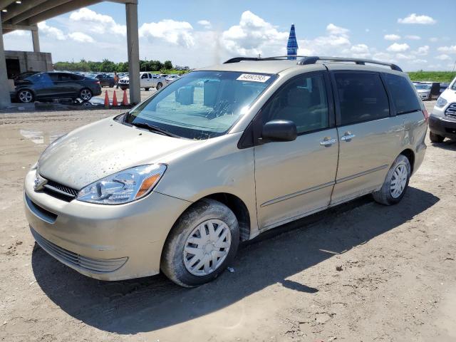 TOYOTA SIENNA CE 2005 5tdza23c75s333869