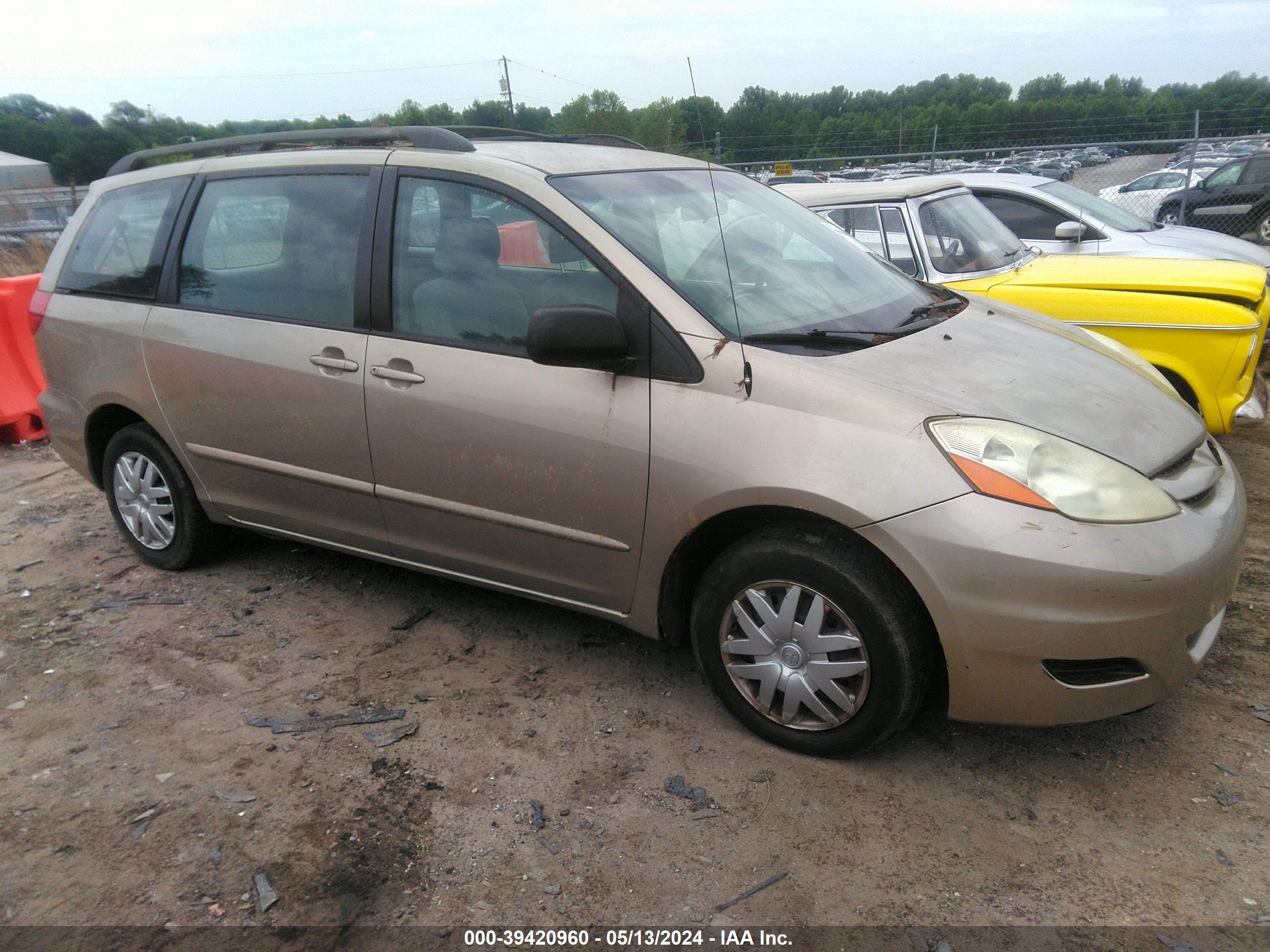 TOYOTA SIENNA 2006 5tdza23c76s411374