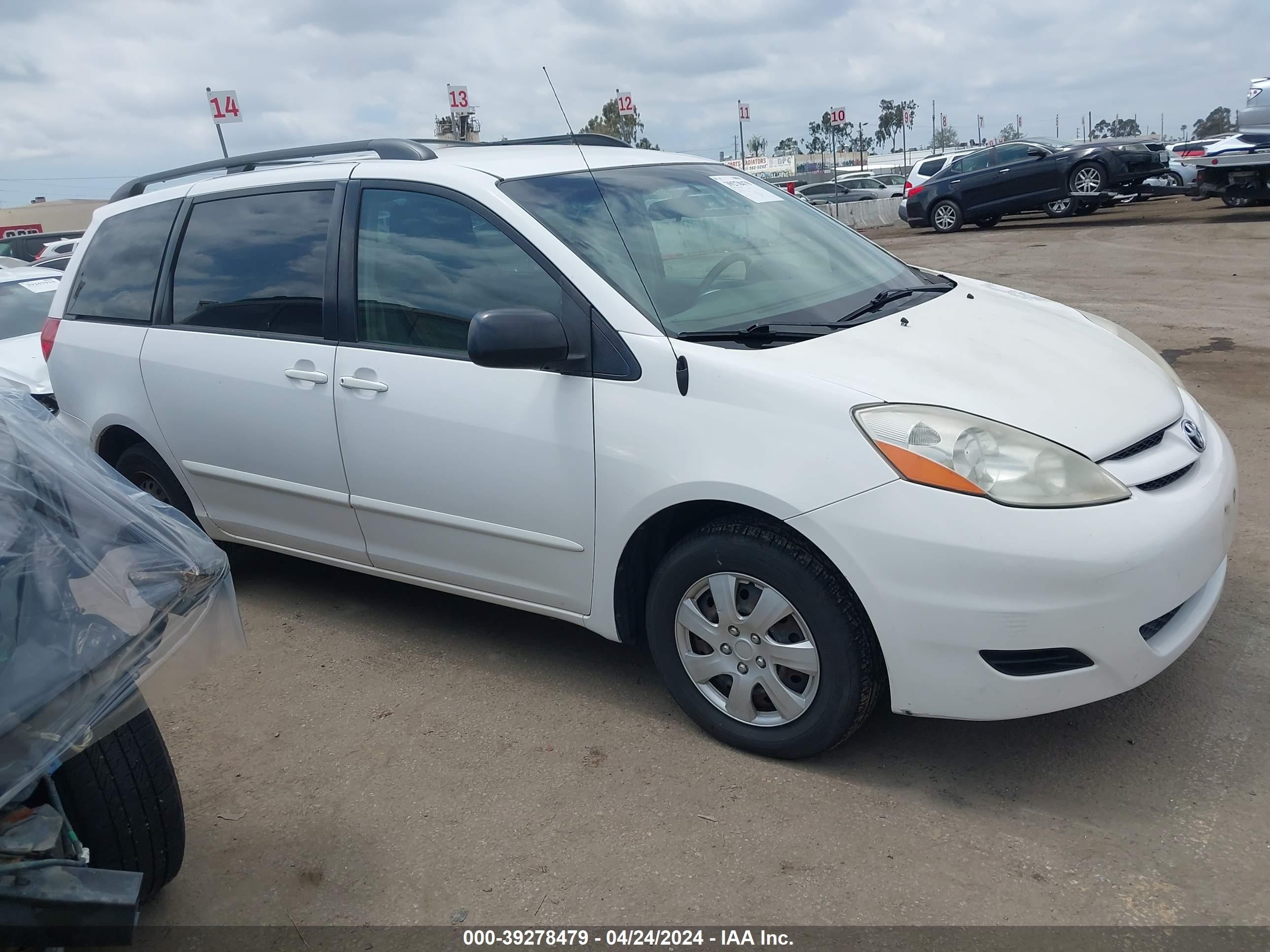 TOYOTA SIENNA 2006 5tdza23c76s427770