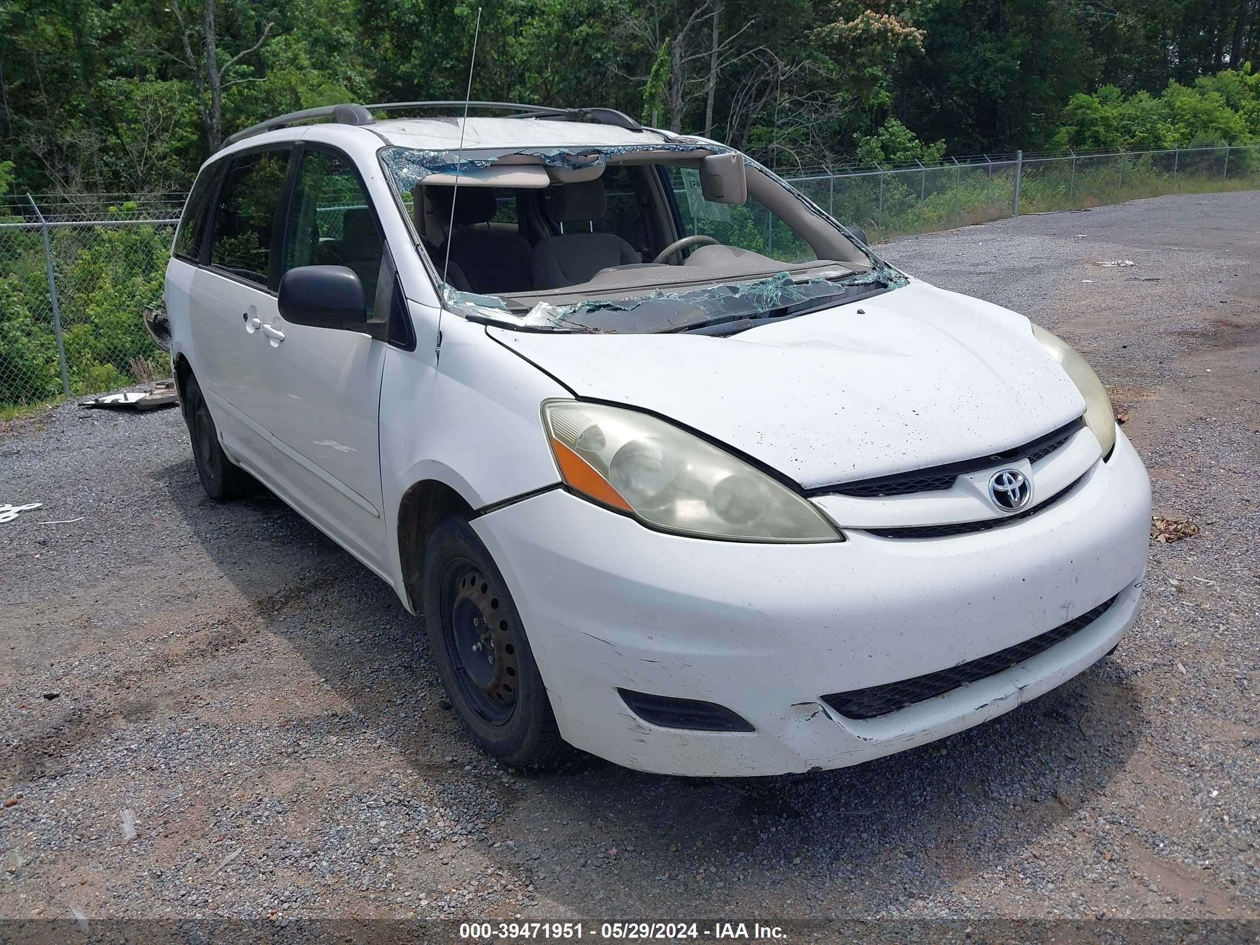 TOYOTA SIENNA 2006 5tdza23c76s448554