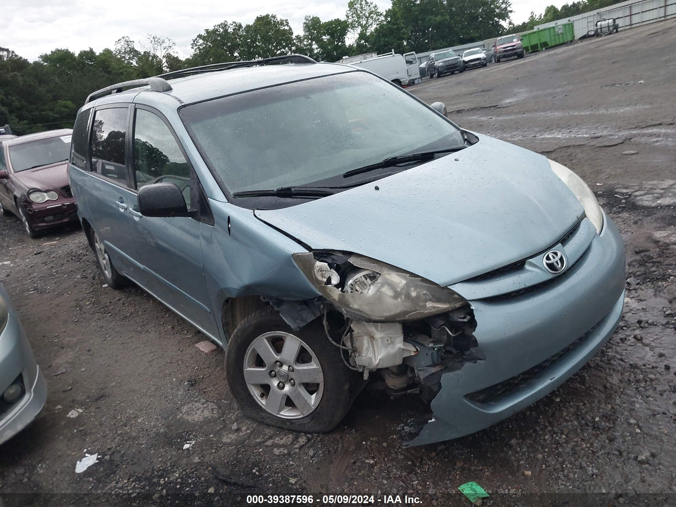 TOYOTA SIENNA 2006 5tdza23c76s473857