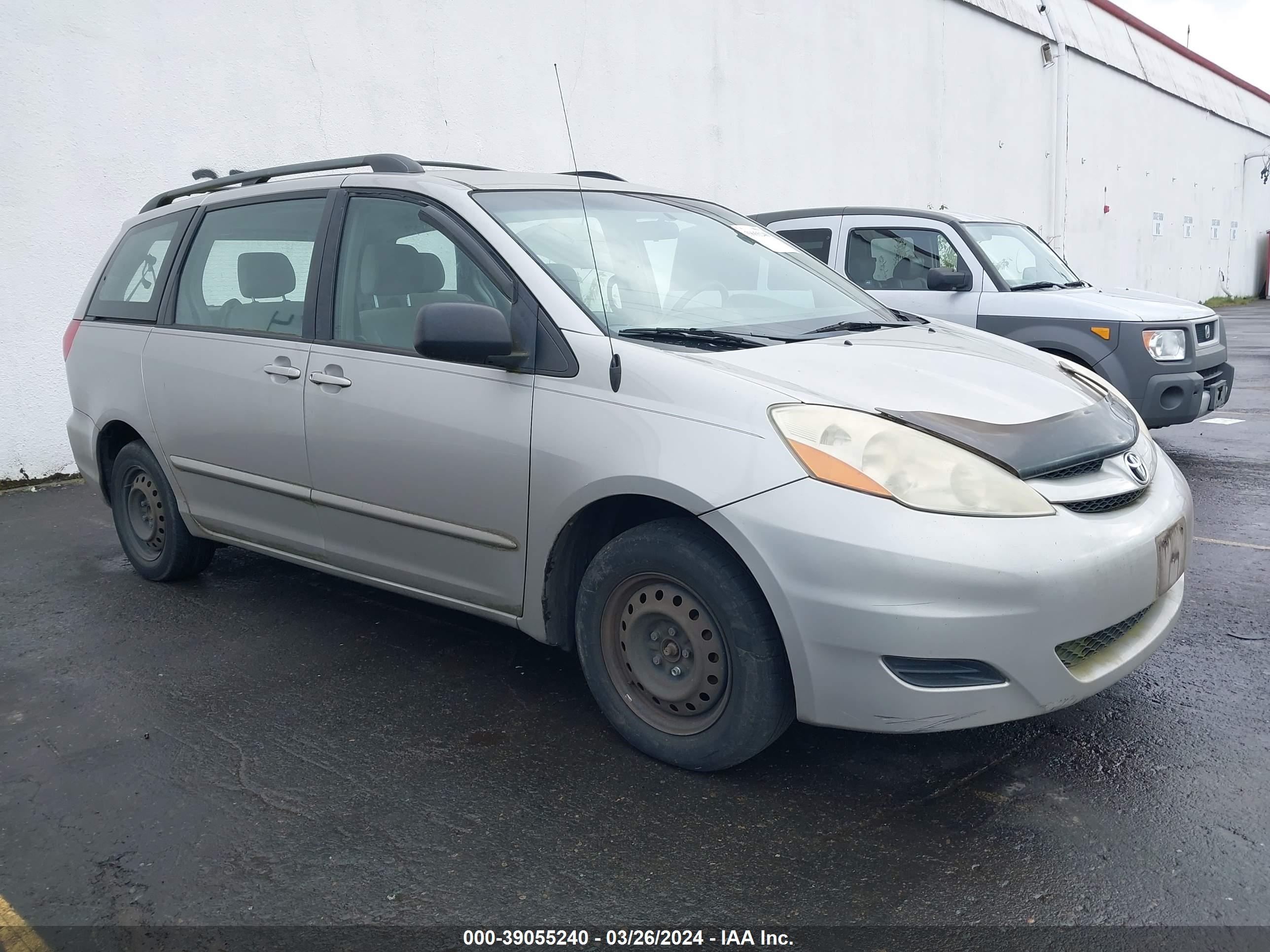 TOYOTA SIENNA 2006 5tdza23c76s494790