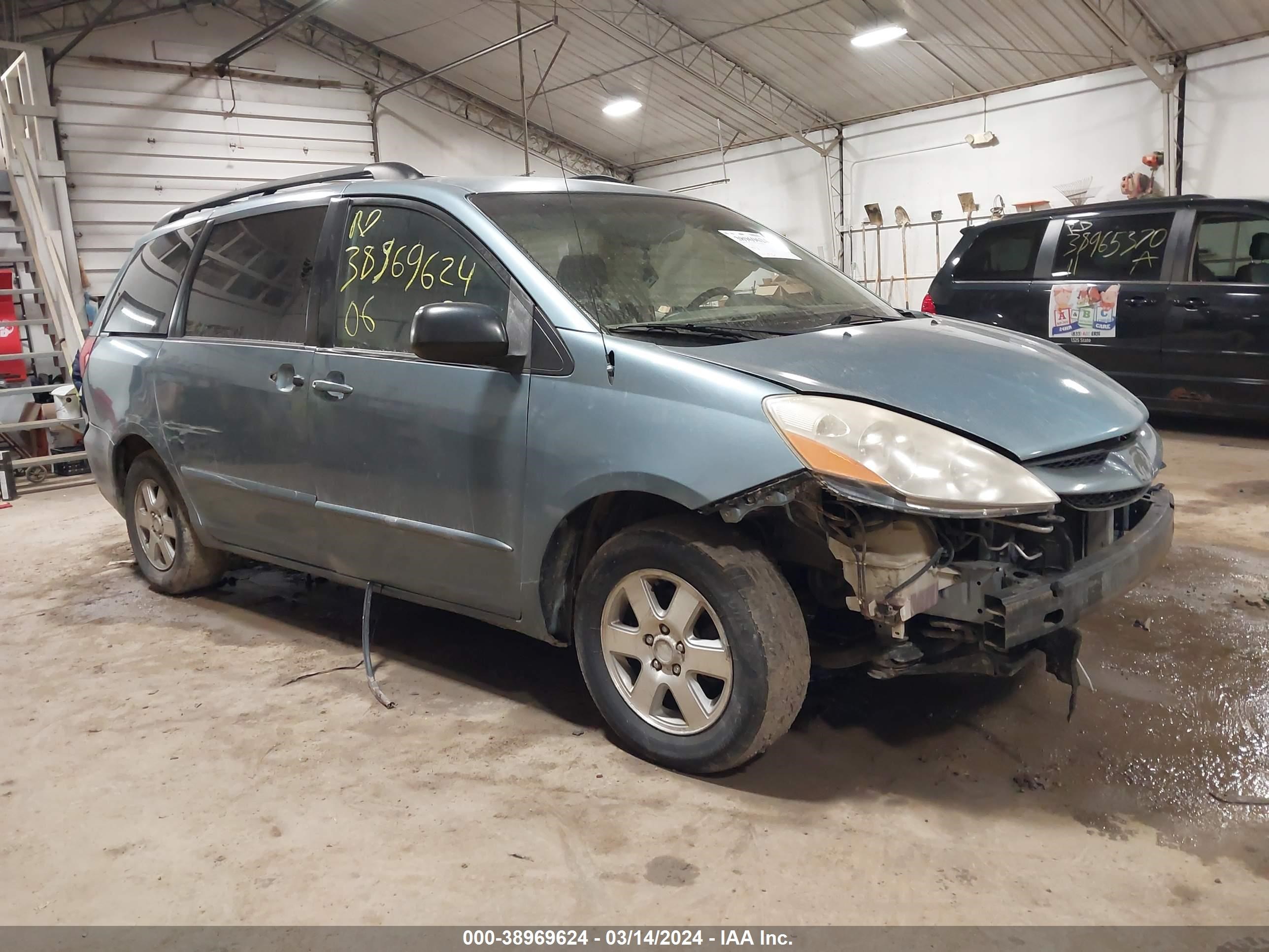 TOYOTA SIENNA 2006 5tdza23c76s520837