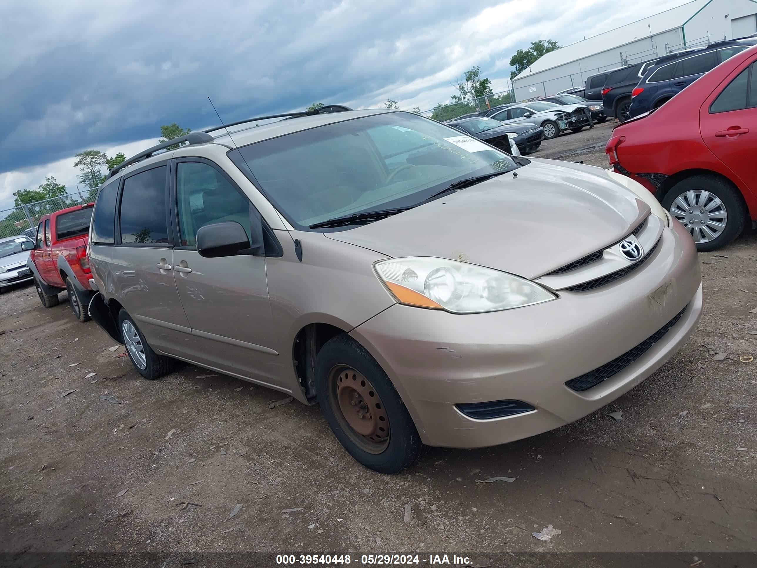 TOYOTA SIENNA 2006 5tdza23c76s567821