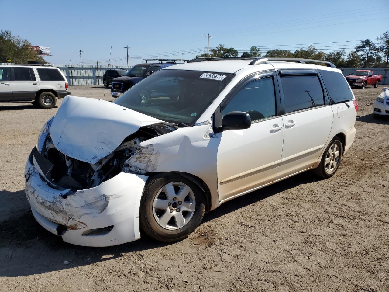 TOYOTA SIENNA 2006 5tdza23c76s580066