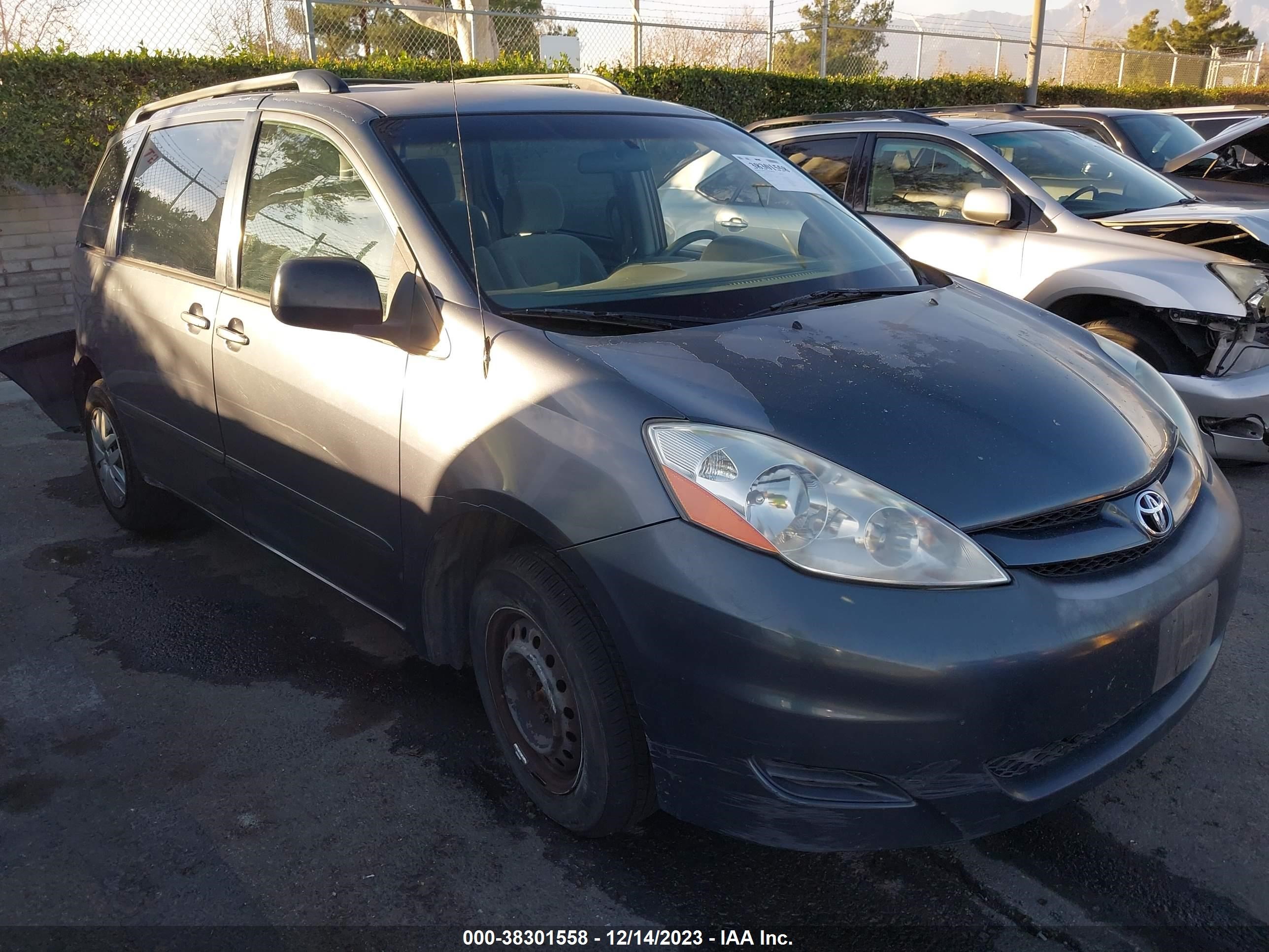 TOYOTA SIENNA 2006 5tdza23c76s586756