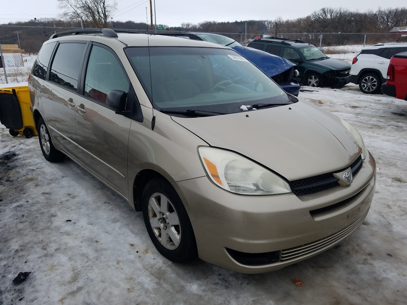 TOYOTA SIENNA 2004 5tdza23c84s102493