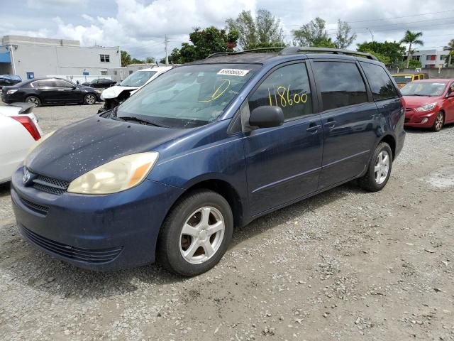 TOYOTA SIENNA CE 2005 5tdza23c85s222988