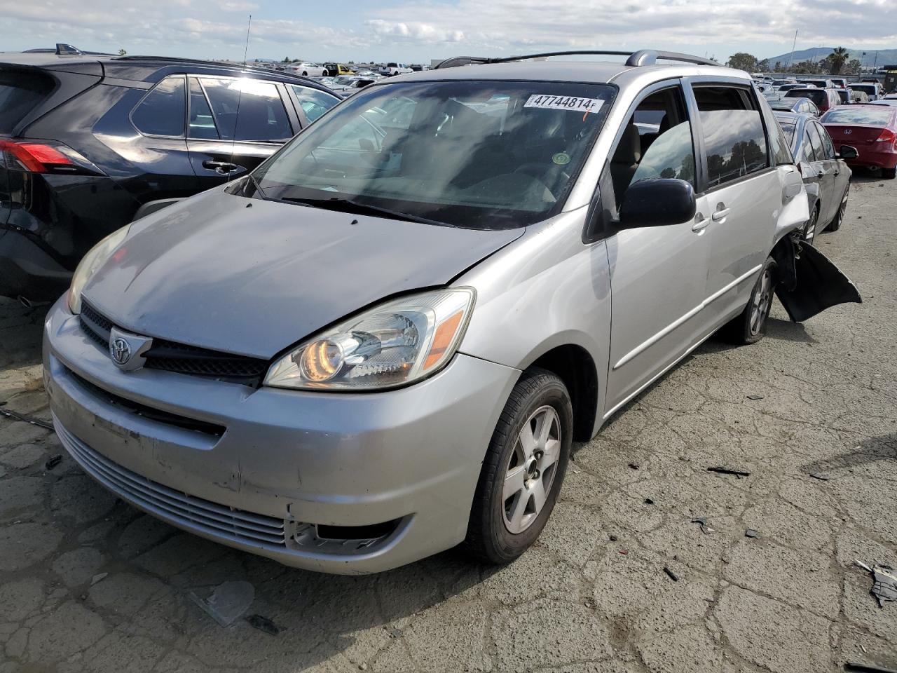 TOYOTA SIENNA 2005 5tdza23c85s227723