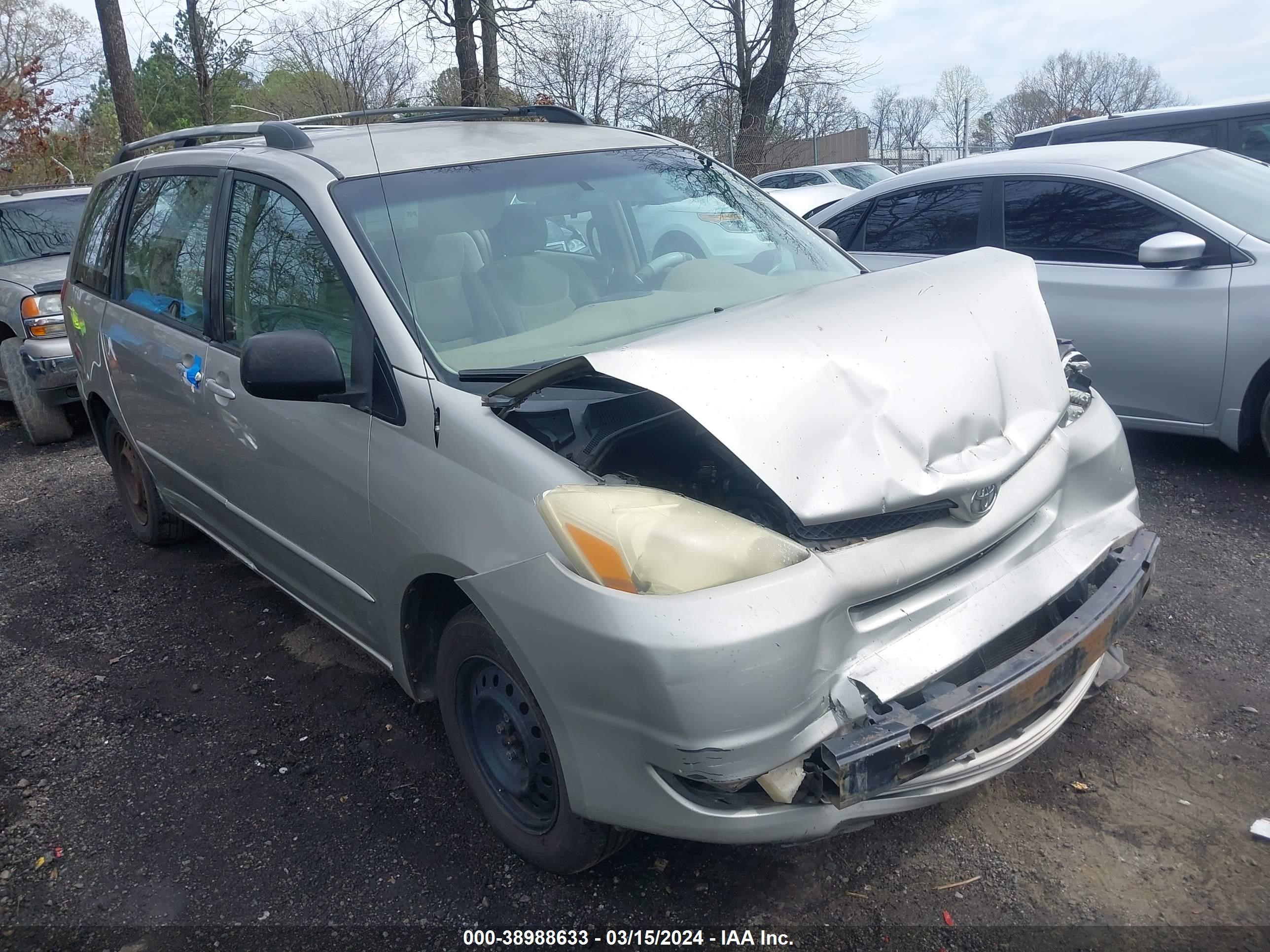 TOYOTA SIENNA 2005 5tdza23c85s250824