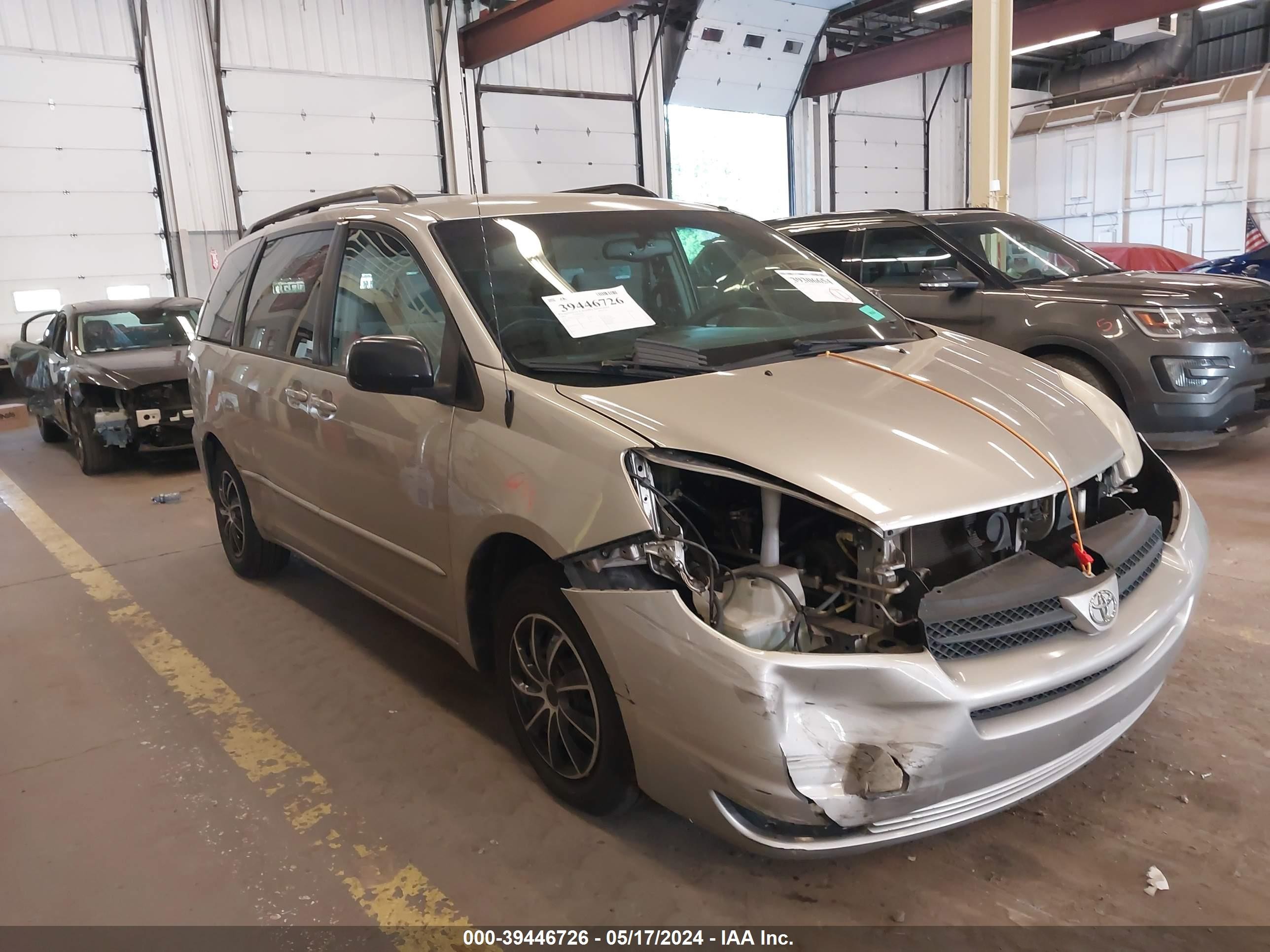 TOYOTA SIENNA 2005 5tdza23c85s255764