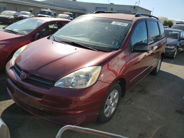 TOYOTA SIENNA 2005 5tdza23c85s268207