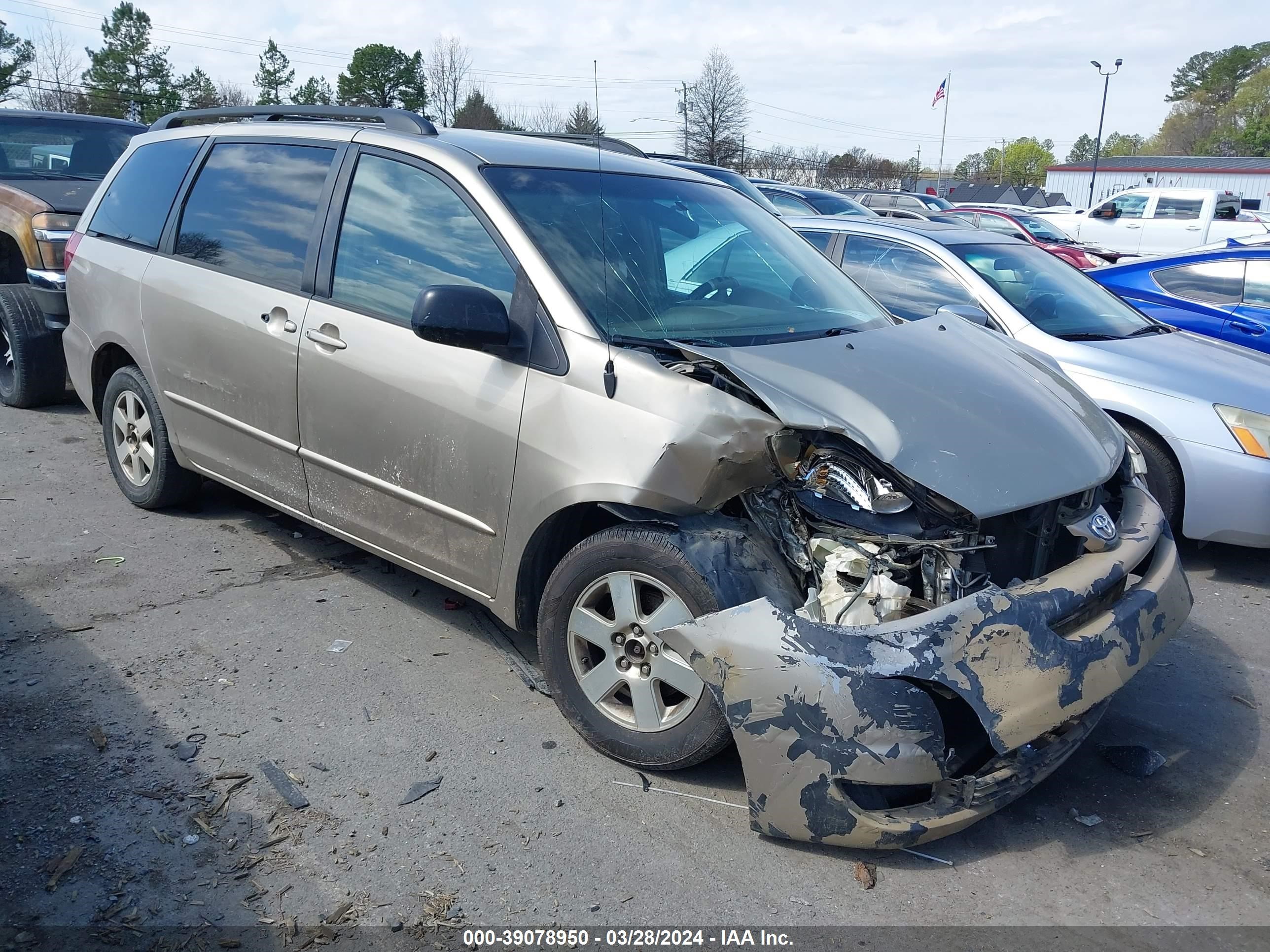 TOYOTA SIENNA 2005 5tdza23c85s269096