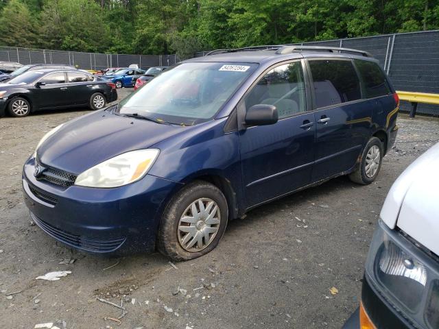 TOYOTA SIENNA CE 2005 5tdza23c85s270040