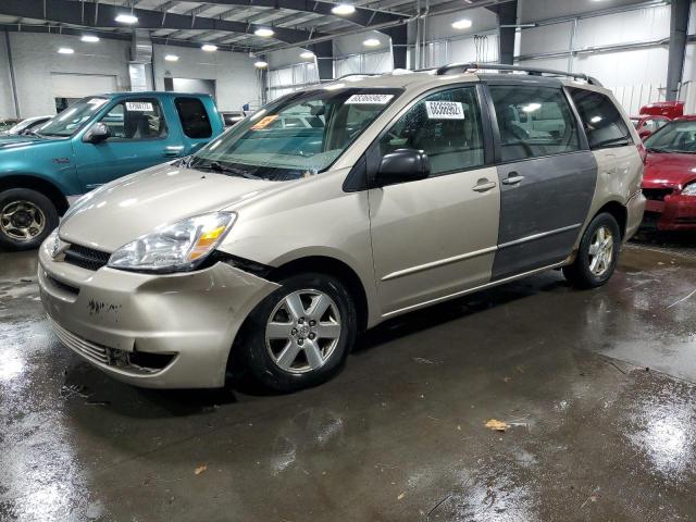 TOYOTA SIENNA CE 2005 5tdza23c85s295536