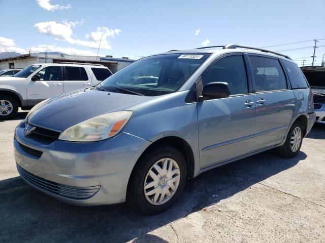 TOYOTA SIENNA CE 2005 5tdza23c85s303375