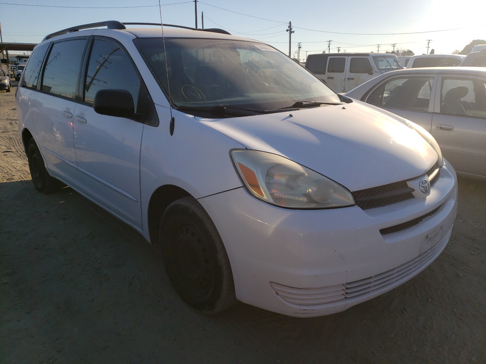 TOYOTA SIENNA CE 2005 5tdza23c85s325313