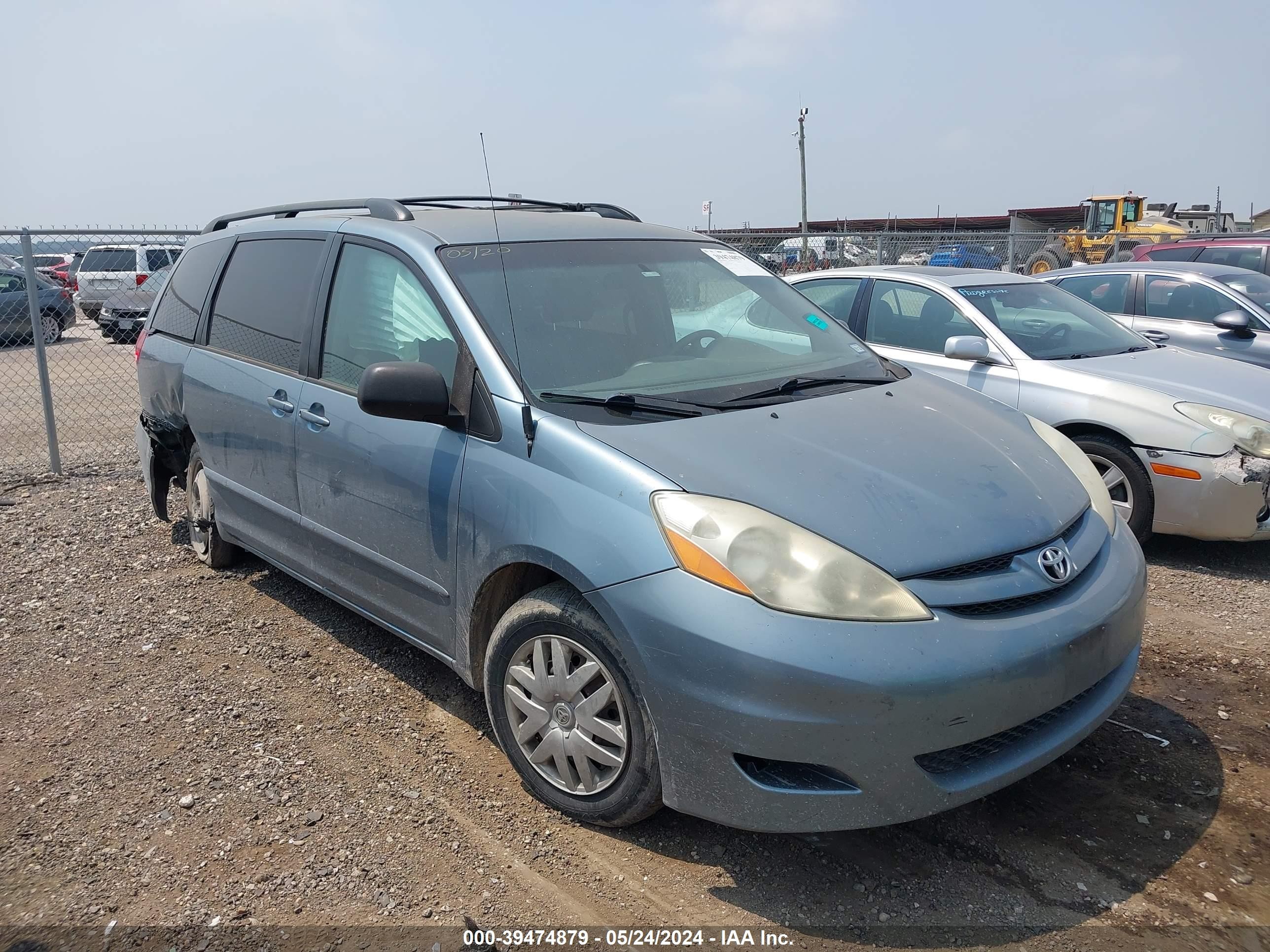 TOYOTA SIENNA 2006 5tdza23c86s416891