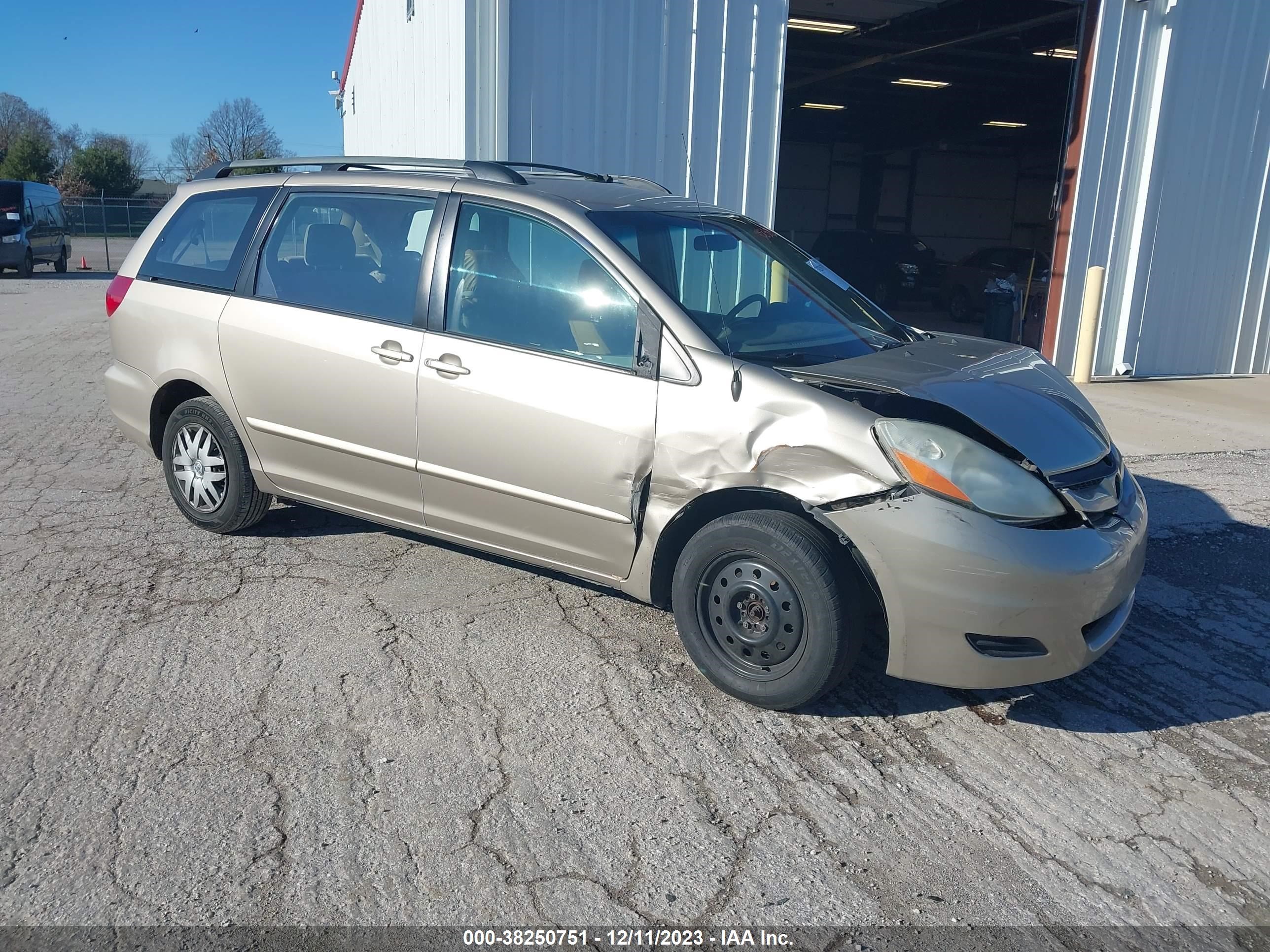 TOYOTA SIENNA 2006 5tdza23c86s417085