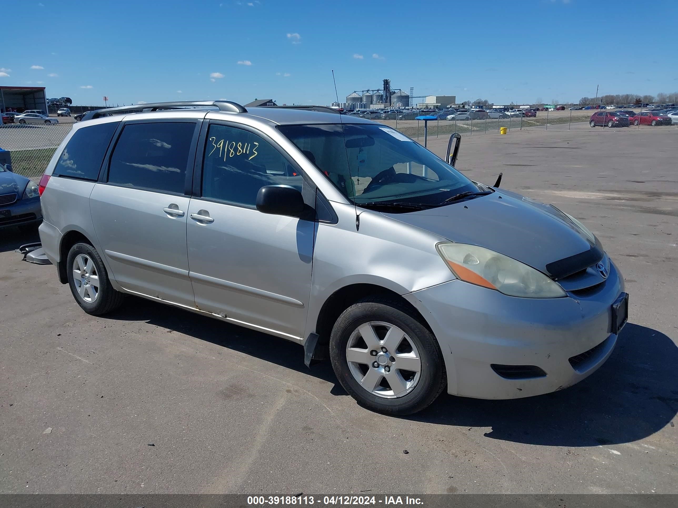 TOYOTA SIENNA 2006 5tdza23c86s417166