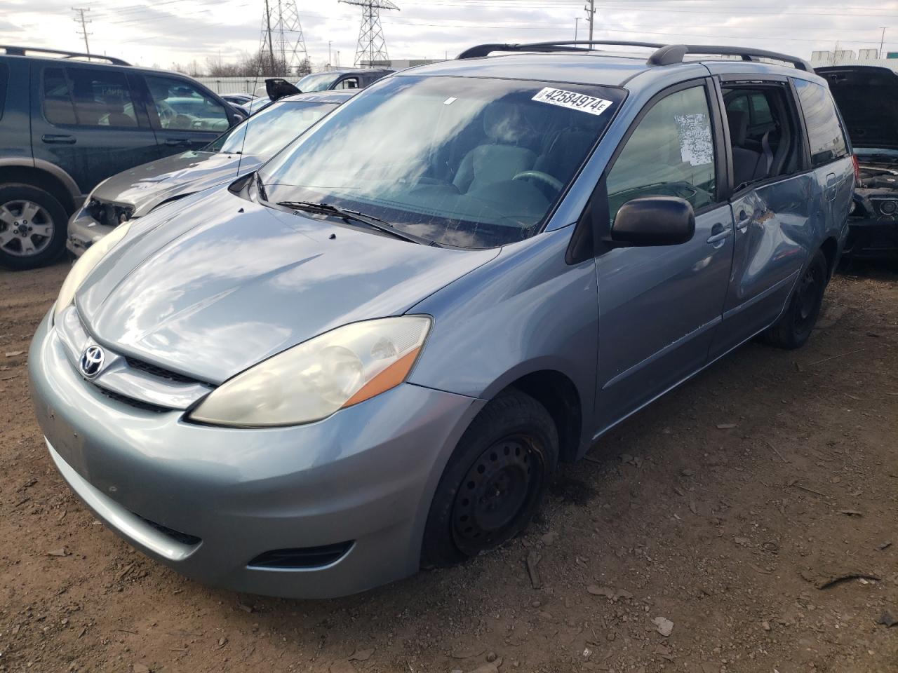 TOYOTA SIENNA 2006 5tdza23c86s442598