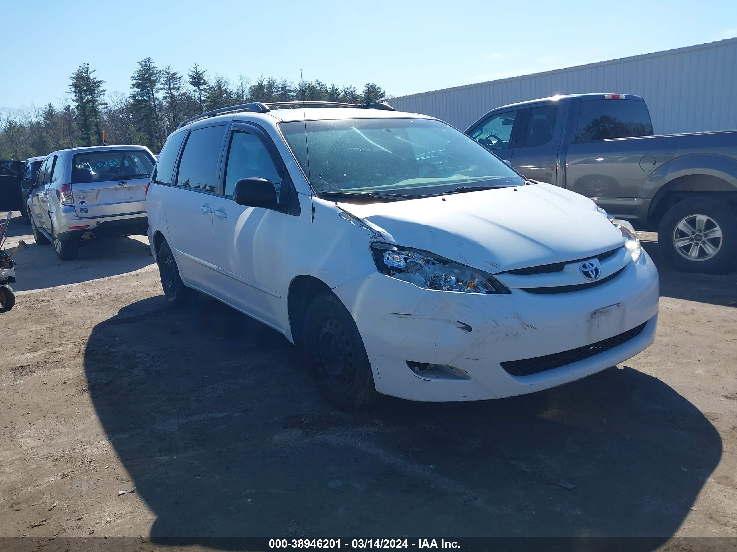 TOYOTA SIENNA 2006 5tdza23c86s454847