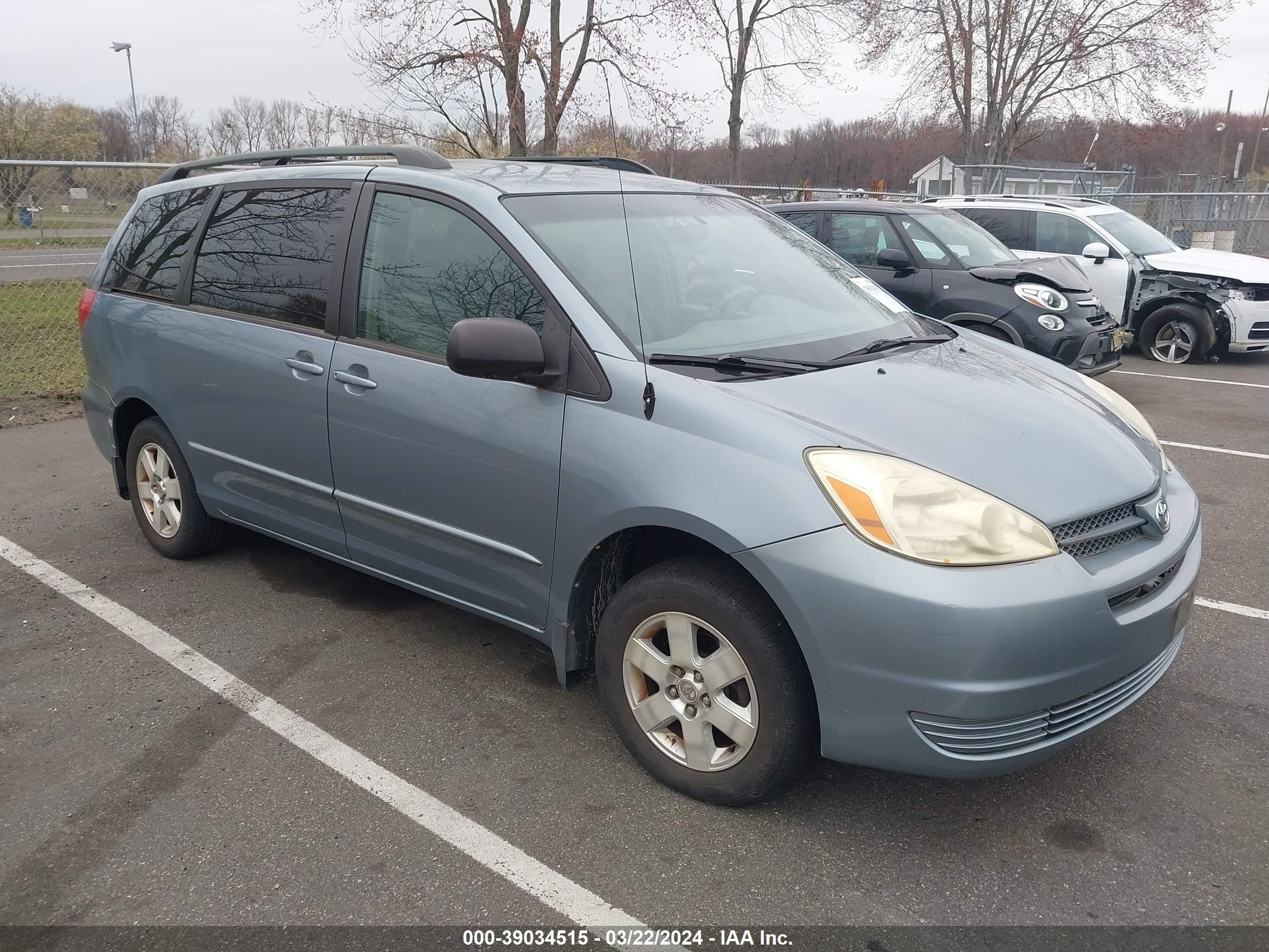 TOYOTA SIENNA 2004 5tdza23c94s035211